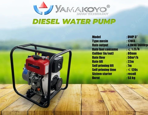 DIESEL WATER PUMP YAMAKOYO Diesel Water Pump DWP 3in 4.0 KW / 3600 rpm 80mm Caliber ( in/out ) 50m3/h 3 ~blog/2023/11/9/whatsapp_image_2023_11_08_at_12_28_03_1