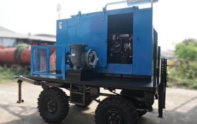 Trailer Pump Kapasitas 500 SZ 3600m3hour  Solusi Inovatif untuk Industri dan Penanganan Banjir yang Efisien