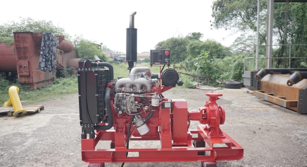 Diesel Fire Pump Kapasitas 500 Gpm Head 80 meter: Solusi Andal untuk Sistem Proteksi Kebakaran