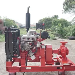 Diesel Fire Pump Kapasitas 500 Gpm Head 80 meter Solusi Andal untuk Sistem Proteksi Kebakaran