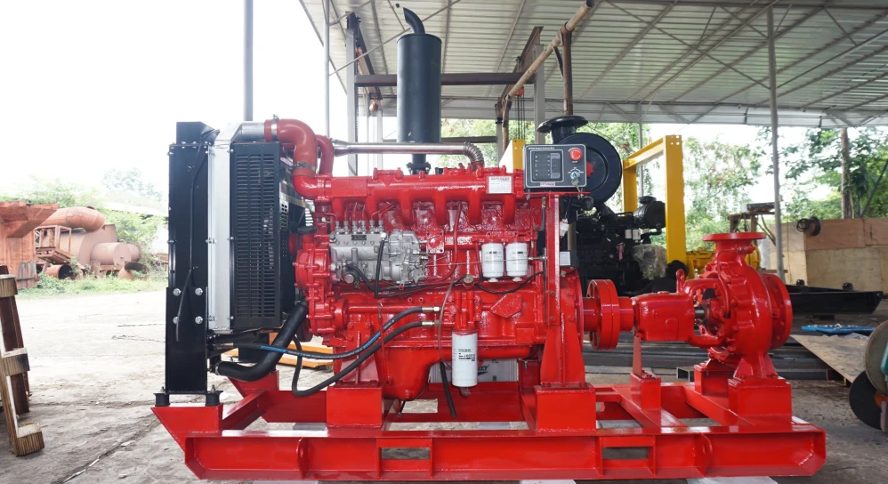 Diesel Fire Pump kapasitas 750 Gpm head 100 m