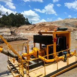 Diesel Slurry Pump  pompa Lumpur untuk pertambangan