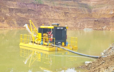 Dewatering Pump di Site Tambang Nikel